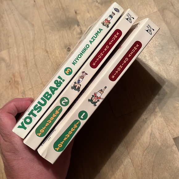 YOTSUBA &! MANGA Paperback Volumes 1, 2, 3, 9, 10 Kiyohiko Azuma ENGLISH 5-Books - Picture 6 of 16
